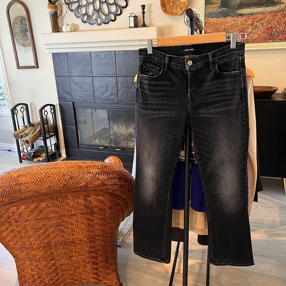 J Brand Jeans Womens Size 27 Faded Black Selena Bootcut Cotton Blend Stretch - Picture 16 of 16
